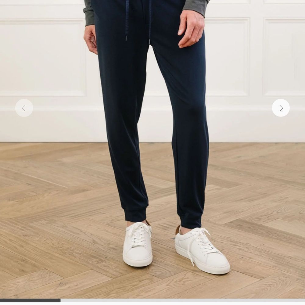 SALE Cozy Earth Black Bamboo Jogger Large Athleisure Gorpcore Lounge New